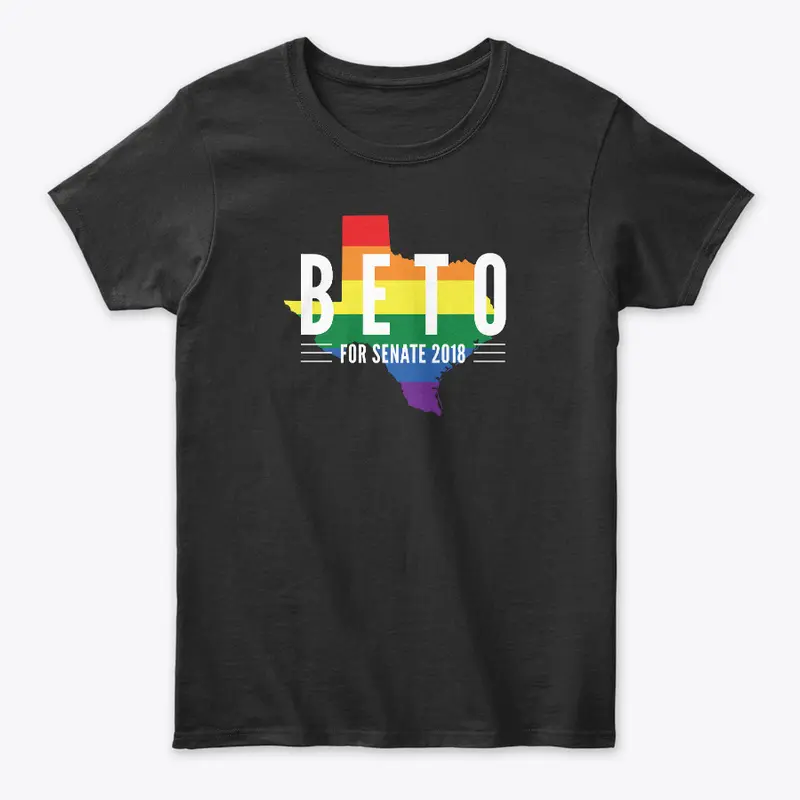 Beto For Senate LGBT Rainbow Pride