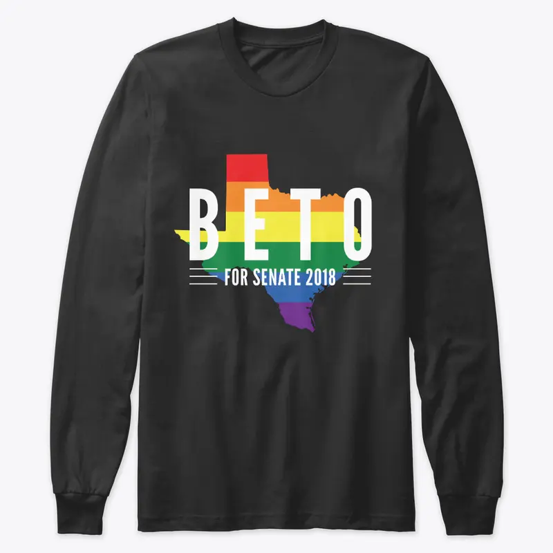 Beto For Senate LGBT Rainbow Pride