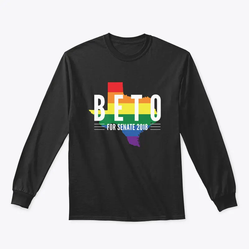 Beto For Senate LGBT Rainbow Pride