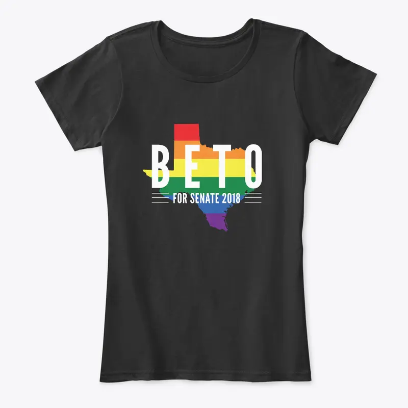 Beto For Senate LGBT Rainbow Pride