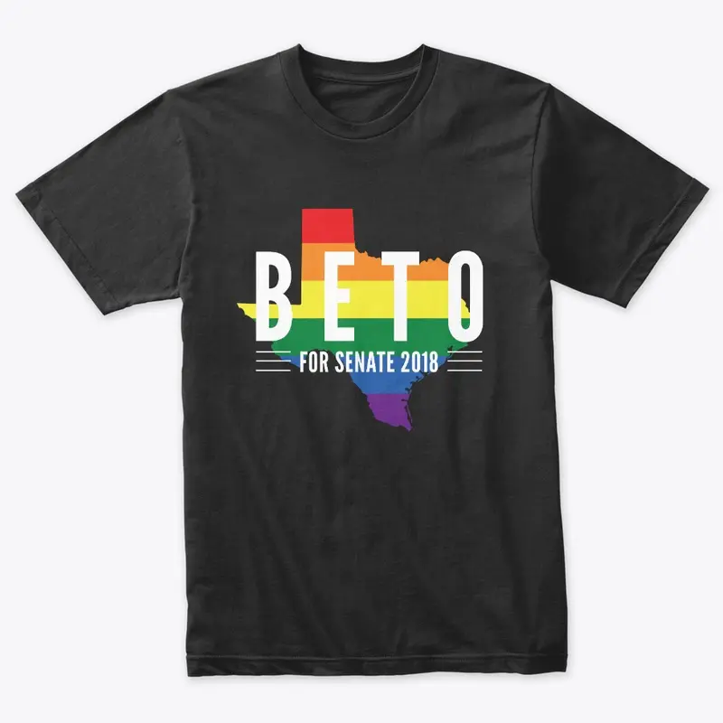 Beto For Senate LGBT Rainbow Pride