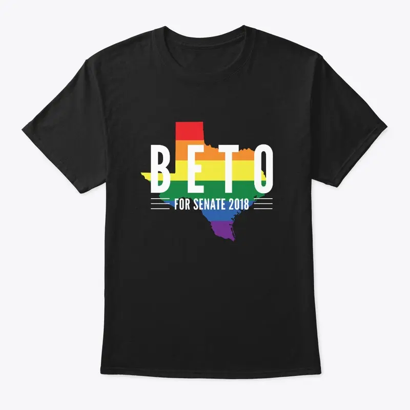 Beto For Senate LGBT Rainbow Pride