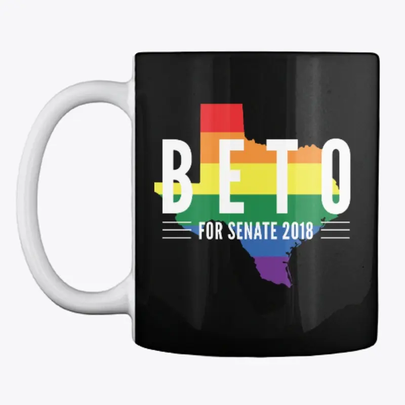 Beto For Senate LGBT Rainbow Pride