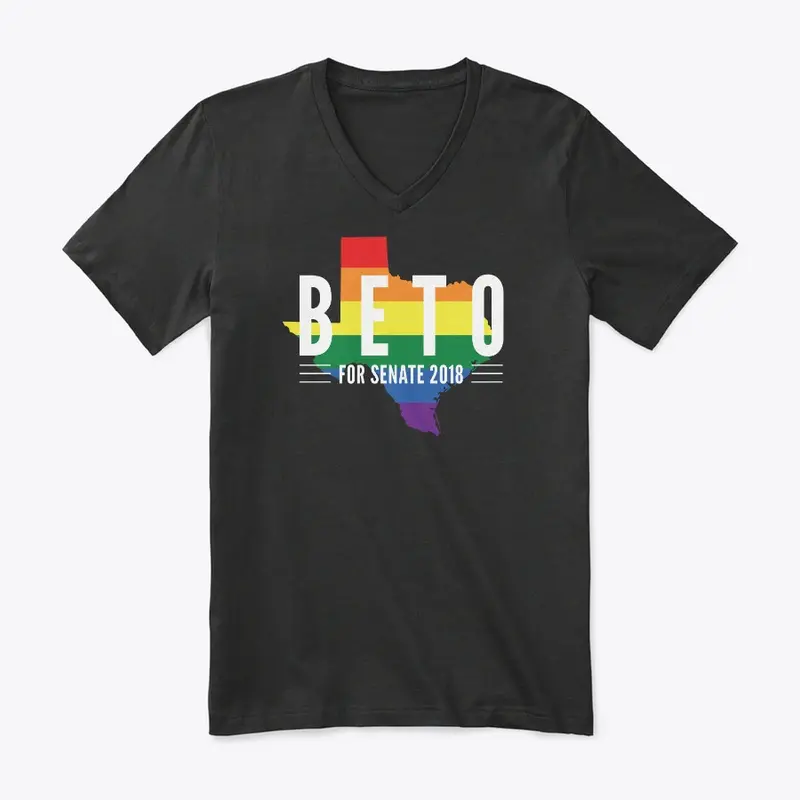 Beto For Senate LGBT Rainbow Pride