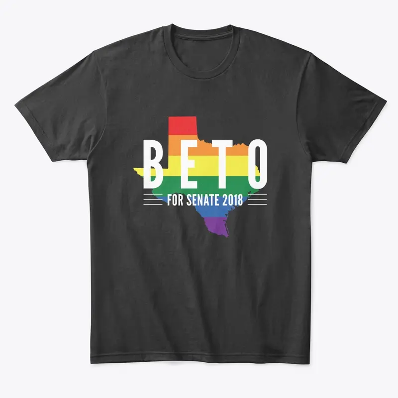 Beto For Senate LGBT Rainbow Pride